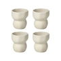 Broste Copenhagen - Limfjord 200-ml cup, beige (set of 4)