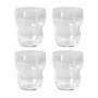 Broste Copenhagen - Limfjord Drinking Glass, 350 ml, clear (set of 4)