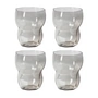 Broste Copenhagen - Limfjord Drinking Glass, 350 ml, light gray (set of 4)