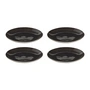 Broste Copenhagen - Nordic Coal Dessert Plates, Ø 20 cm (set of 4)