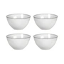 Broste Copenhagen - " Nordic Sand " Bowl, Ø 17 x H 8 cm (set of 4)