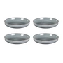 Broste Copenhagen - Nordic Sea Deep bowl, Ø 22.5 x H 4.8 cm (set of 4)