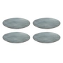Broste Copenhagen - " Nordic Sea " dinner plates, Ø 26 x H 2.5 cm (set of 4)