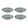 Broste Copenhagen - " Nordic Sea " Deep Plate, Ø 22.5 x H 5 cm (set of 4)