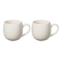 Broste Copenhagen - Nordic Vanilla Mug with Handle, 45 cl (Set of 2)