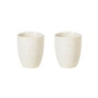 Broste Copenhagen - " Nordic Vanilla " Espresso Mug, 10 cl (set of 2)