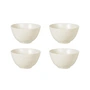 Broste Copenhagen - Nordic Vanilla Bowl, Ø 15 x H 8 cm (set of 4)