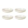 Broste Copenhagen - Nordic Vanilla Bowl, Ø 22.5 x H 4.8 cm (set of 4)