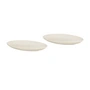 Broste Copenhagen - " Nordic Vanilla " Serving Plate, 22 x 13.6 cm (set of 2)