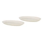 Broste Copenhagen - " Nordic Vanilla " Serving Plate, 30 x 17 cm (set of 2)