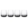 Broste Copenhagen - " Smoke " drinking glass, 350 ml, gray (set of 4)