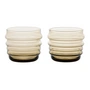 Marimekko - Sukat Makkaralla Water Glass 200 ml, Brown (Set of 2)