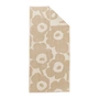 Marimekko - Unikko Bath towel, 70 x 150 cm, off-white / linen