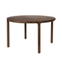 Zuiver - Storm Dining table Ø 128 cm, walnut