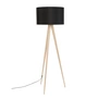 Zuiver - Tripod Wood floor lamp, oak / black