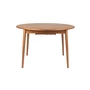 Zuiver - Twist Dining table Ø 120 / 160 cm, walnut