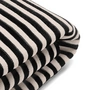 Fatboy - Cover for original Slim Terry beanbag, black / cream
