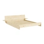 Karup - Latch Bed, 160 x 200 cm, natural pine