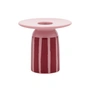 Marimekko - Piccolo Candleholder, coral / dark red