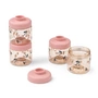 LIEWOOD - Dominique Snack Box, Cherry Heart / Rosy (set of 4)