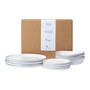 Broste Copenhagen - Salt Lunch Set, white / black