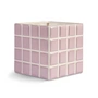 & klevering - Tile Flower Pot, 14 x 14 cm, purple