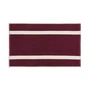 HAY - Stripe Bath Mat 50 x 80 cm, burgundy