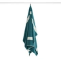 HAY - Stripe Bath Towel 100 x 150 cm, petrol blue
