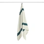 HAY - Stripe Towel 70 x 140 cm, petrol blue