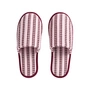 HAY - Waffle Slippers, Stripe Cool Pink