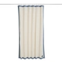 HAY - Outiline Shower Curtain, cream/blue