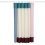 HAY - Pivot Shower Curtain, 200 x 180 cm, Multi-Pink