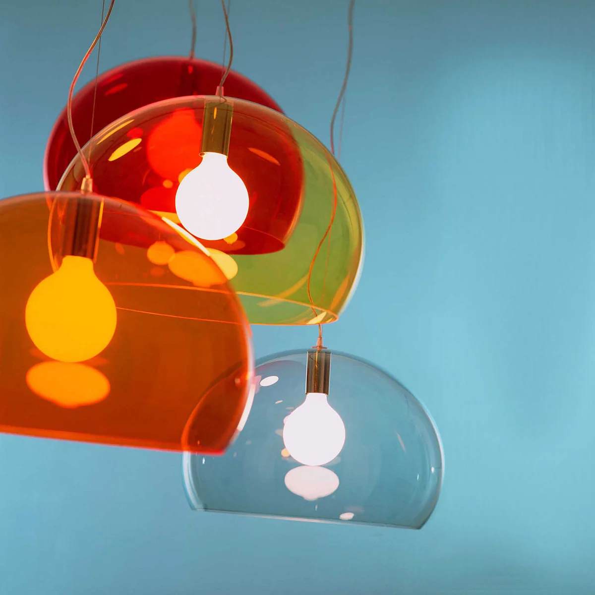 Kartell JOLLY イエロー Kartell Jolly Side Table | AmbienteDirect