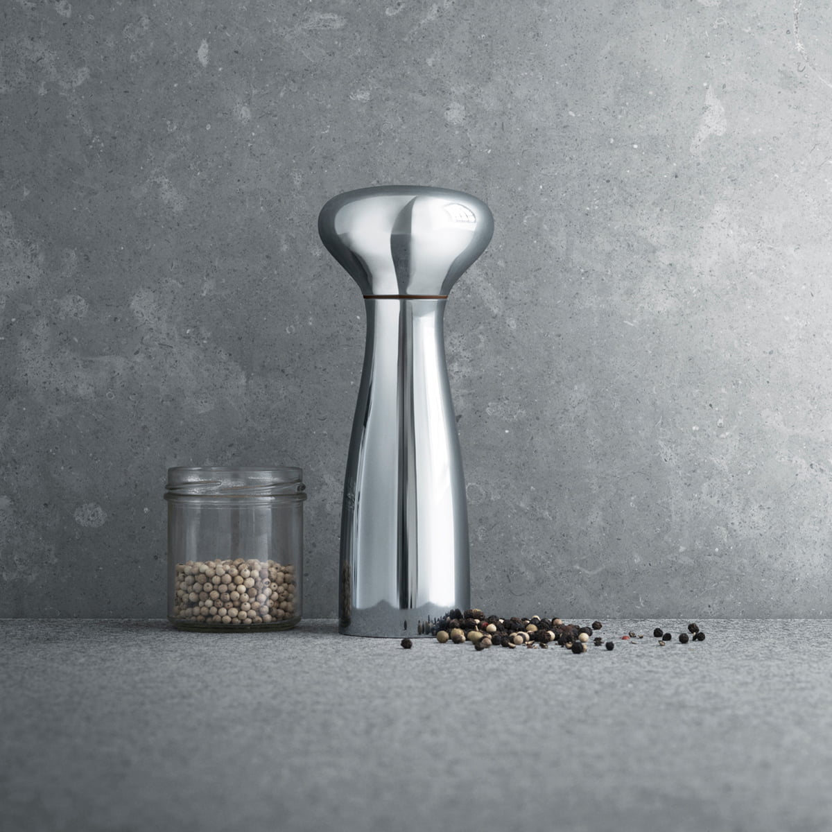 Georg Jensen Bernadotte salt and pepper grinder set
