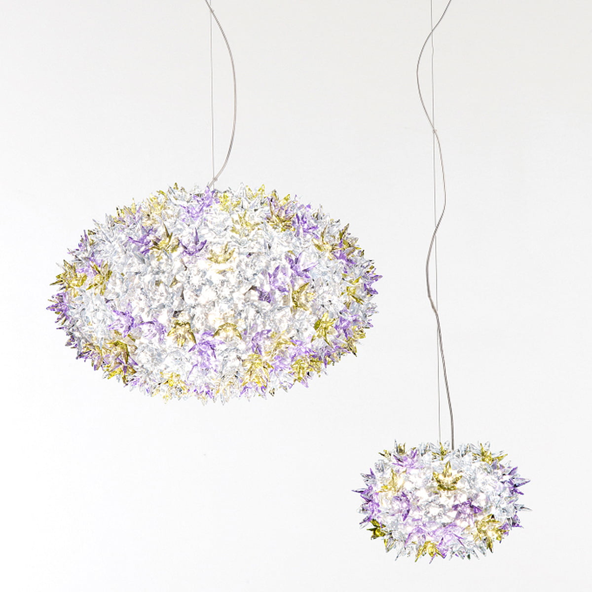 Bloom Pendant Lamp Kartell Kartell Bloom Pendant Lamp Lavender