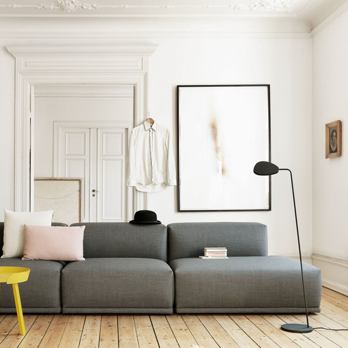 Muuto Leaf floor lamp in interior design