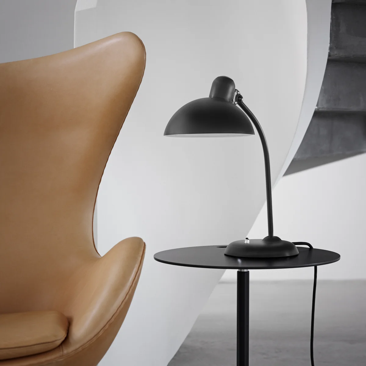 Fritz Hansen Kaiser Idell 6556-F ブラック正規品 Kaiser idell 6556-F(カイザー・イデル 6556-F) / FRITZ HANSEN