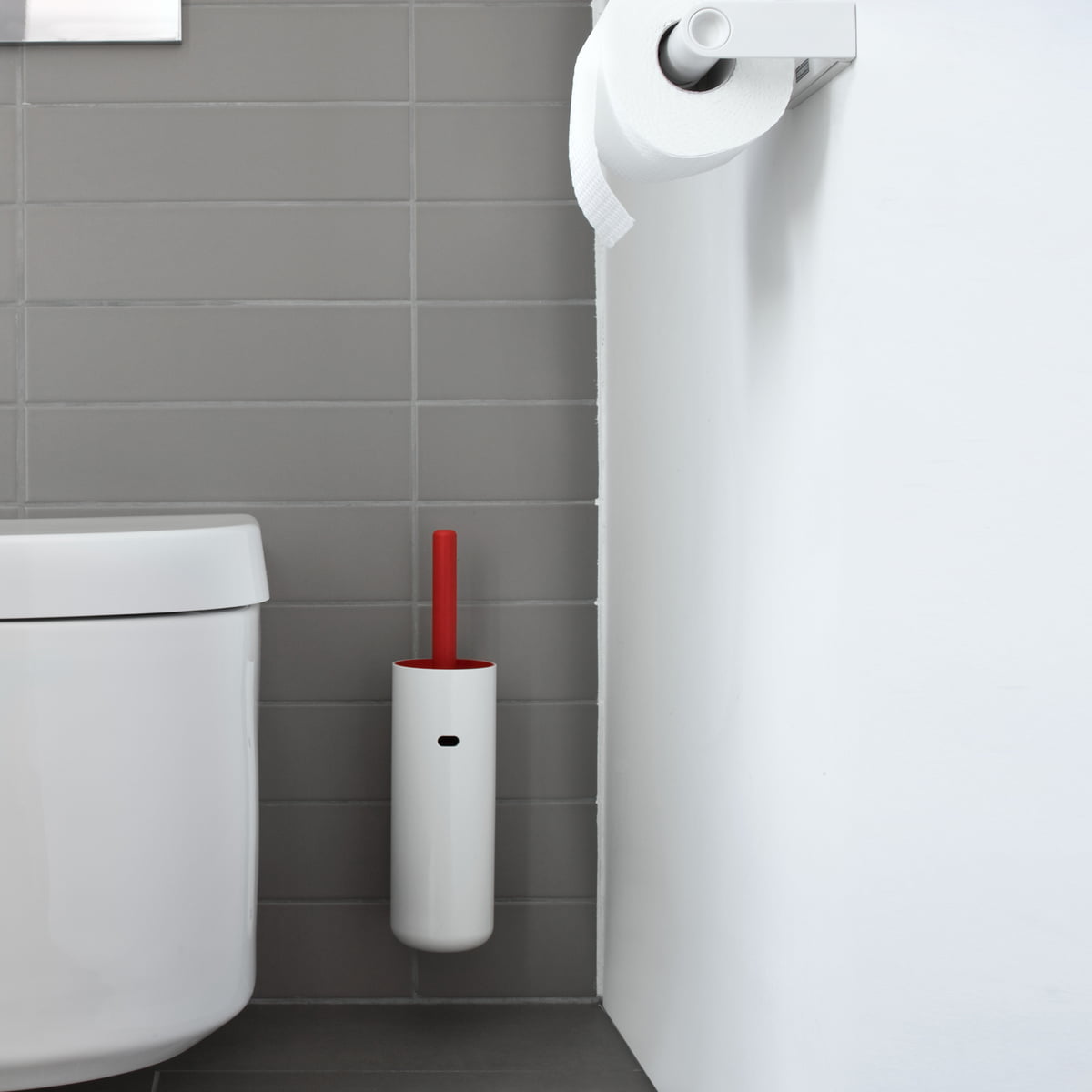 wall toilet brush