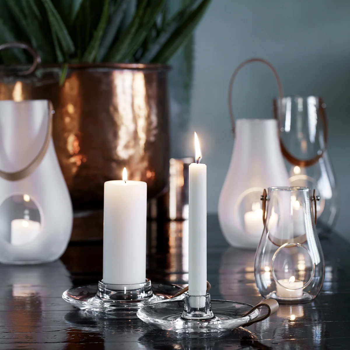 Holmegaard Design with Light candleholder