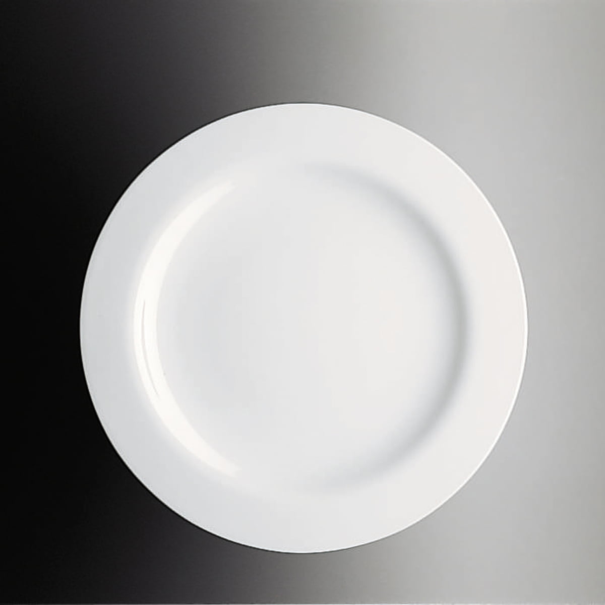 Dinner Plate White Moon