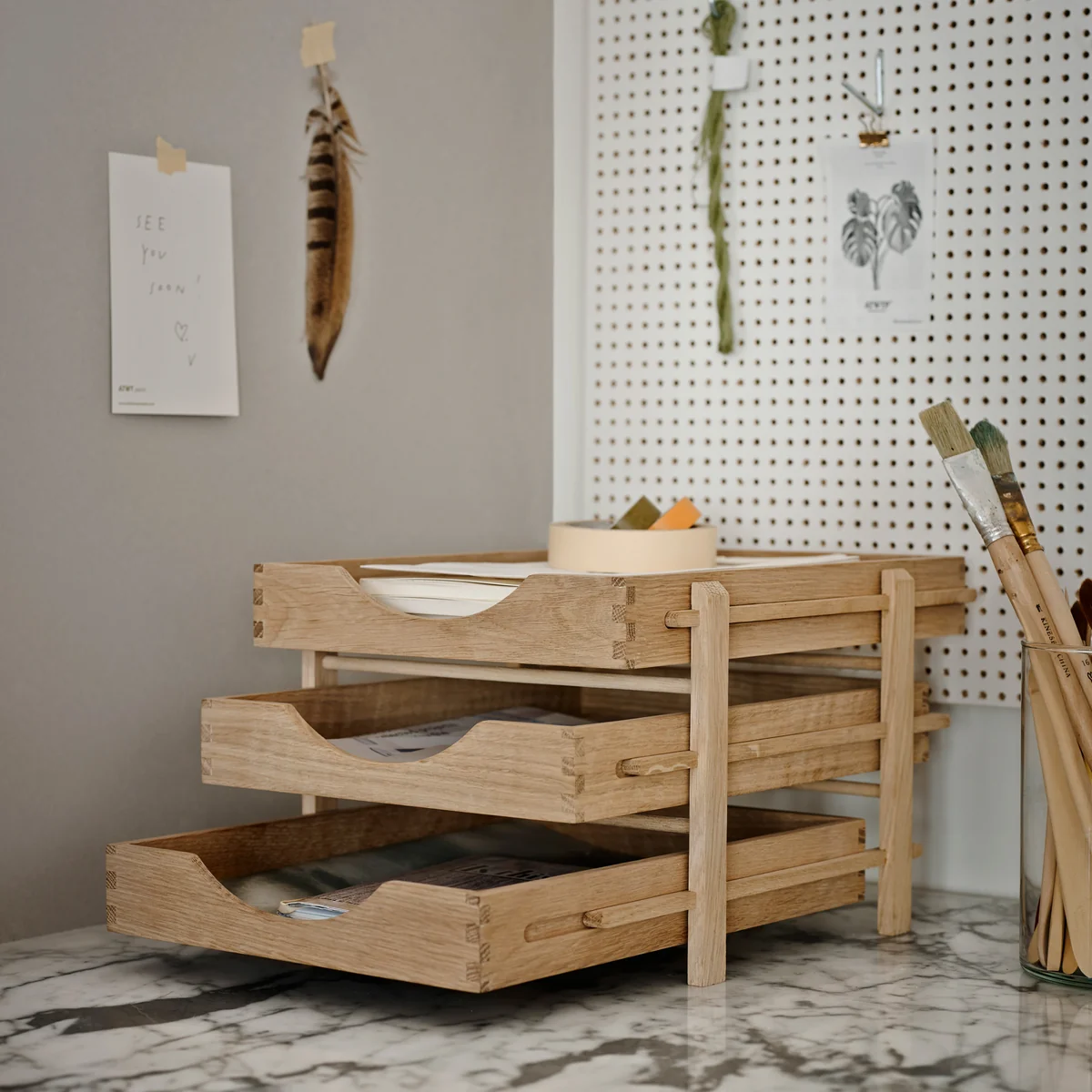 Fritz Hansen - Skagerak Dania Letter Tray | Connox