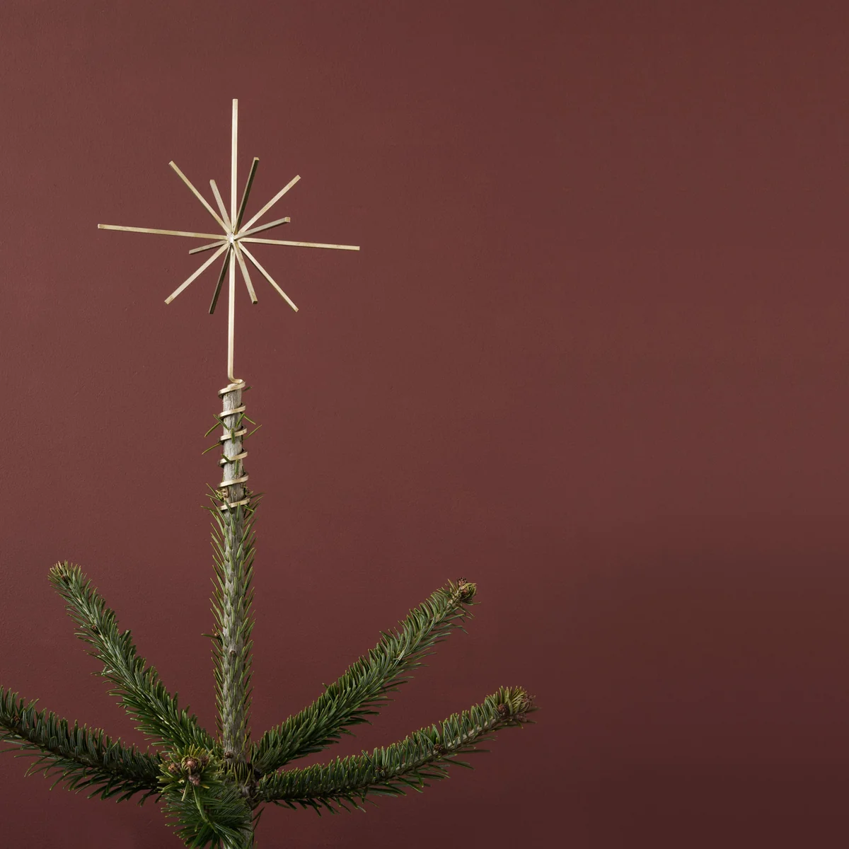 その他 Ferm living star Christmas tree topper Vela Star Treetopper - Natural | Ferm Living