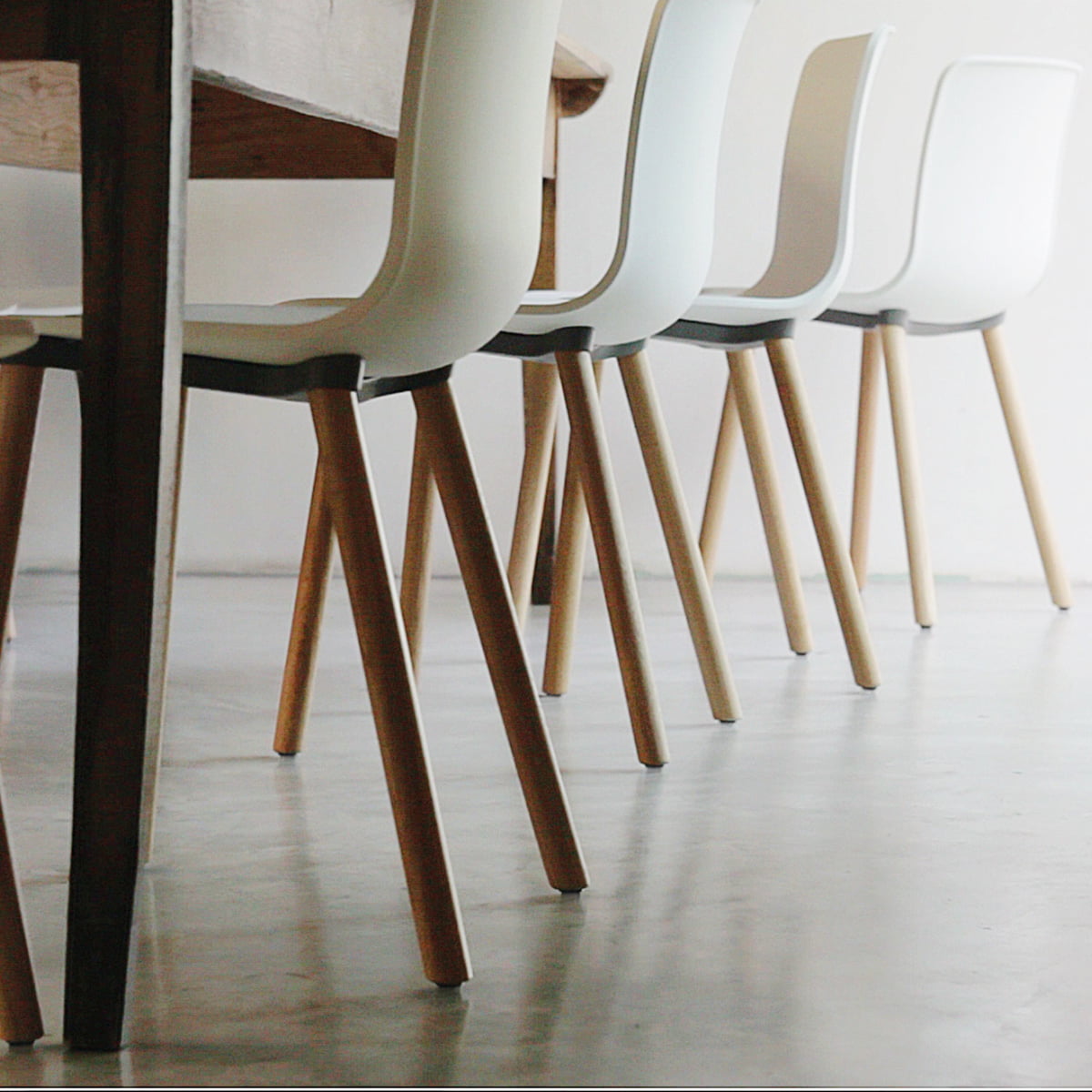 【☆Mana☆♪( ´θ｀)ノ様 2脚セット】Vitra HAL Wood Vitra - Hal Wood Chair | Connox