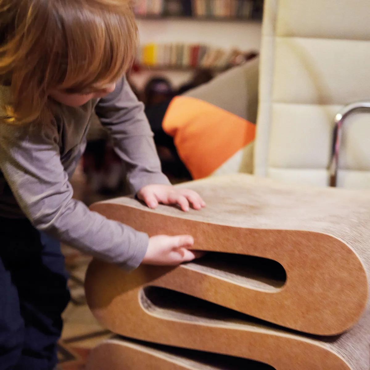 Wiggle Stool by Vitra in the home design shop