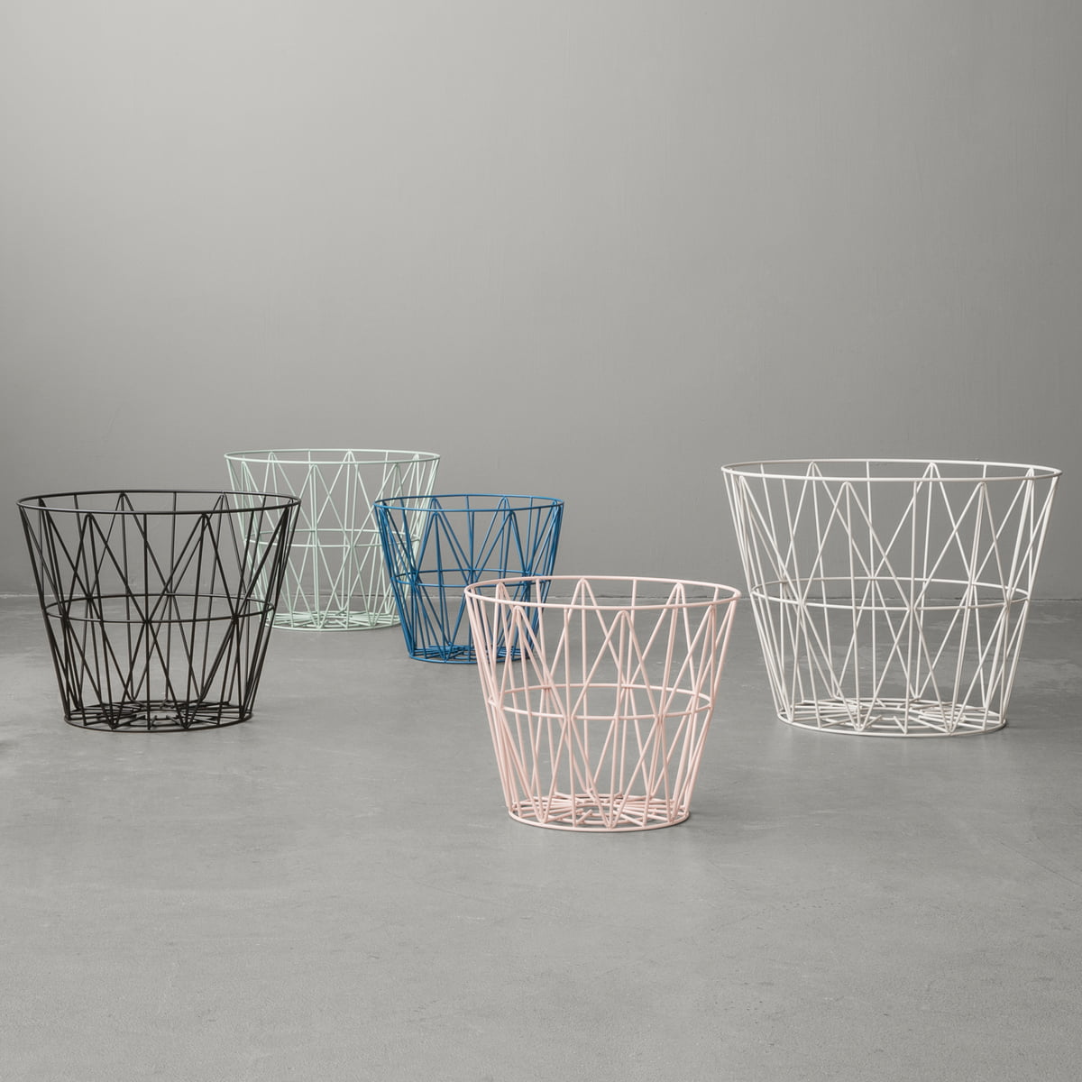 pad Pakket Wissen The Wire Basket from ferm Living in the shop