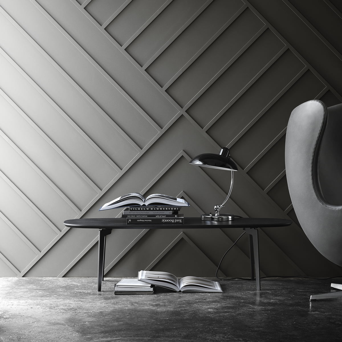 Join FH 61 coffee table by Fritz Hansen in