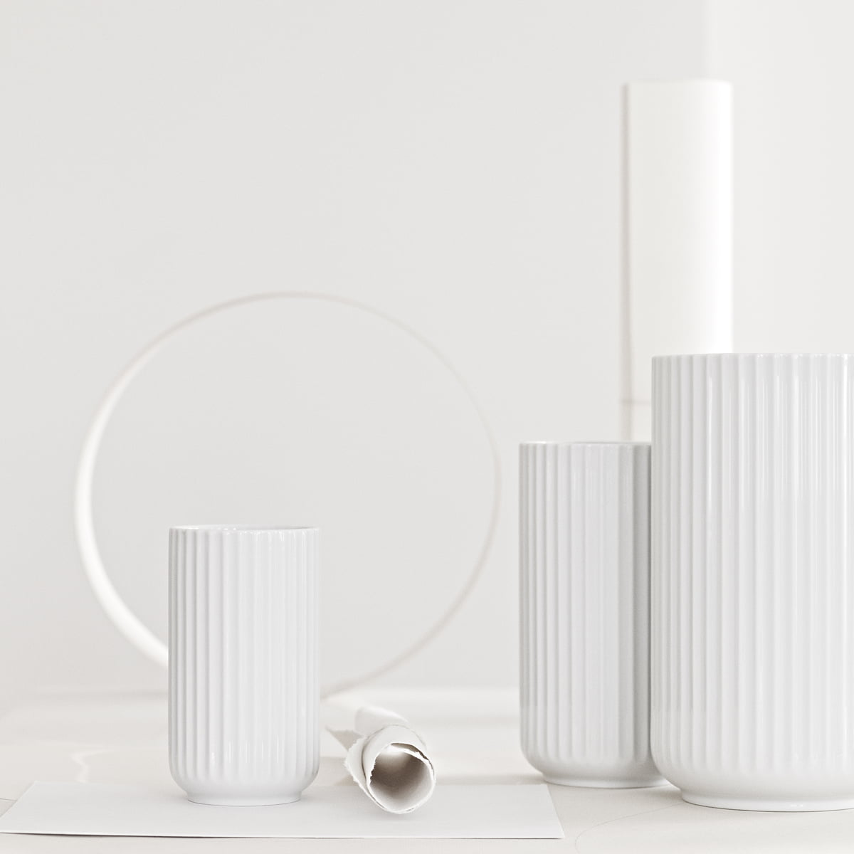 Buy the Lyngby Vase (white) in our shop