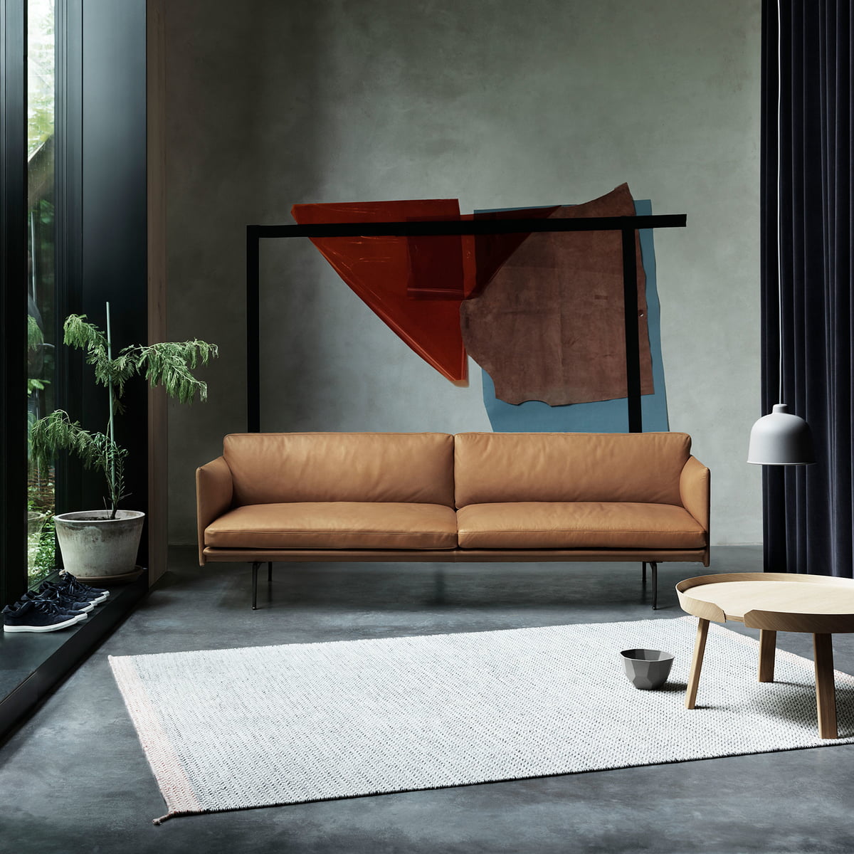 Muuto Outline 3 Seater Sofa Connox