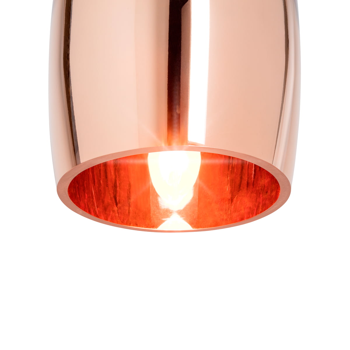 Copper Tall Pendant Lamp By Tom Dixon   Tom Dixon Copper Tall Pendelleuchte Detail 