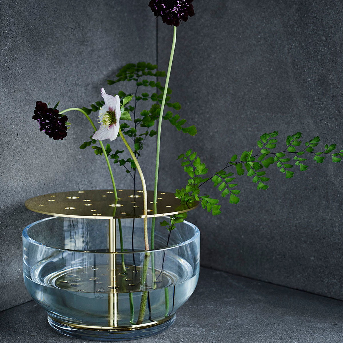 【新品未使用品】Fritz Hansen IKEBANA VASE SMALL Fritz Hansen Ikebana Vase Small Steel | AndLight